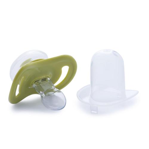 JOOVY 2 Piece Airnoogie Pacifier, Lime, Medium (2PK)
