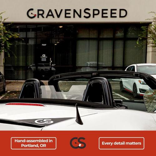 CravenSpeed Stubby Antenna Compatible with Ford Focus 2008-2018 | 4 Inches | Short Antenna Replacement | Made in The USA