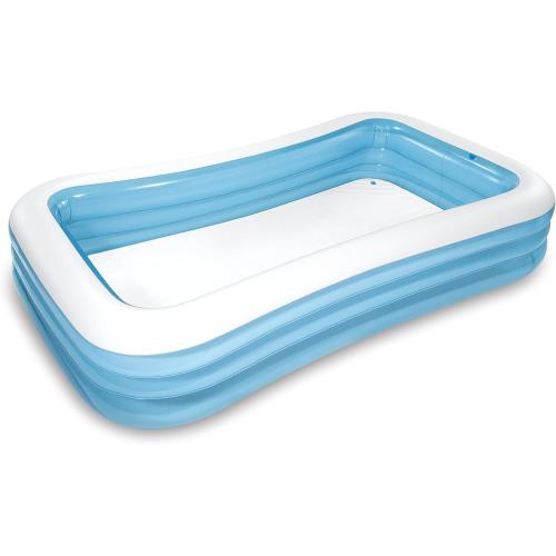 INTEX 58484EP Swim Center Inflatable Family Pool: 277 Gallon Capacity – 120 x 72 x 22 – Blue