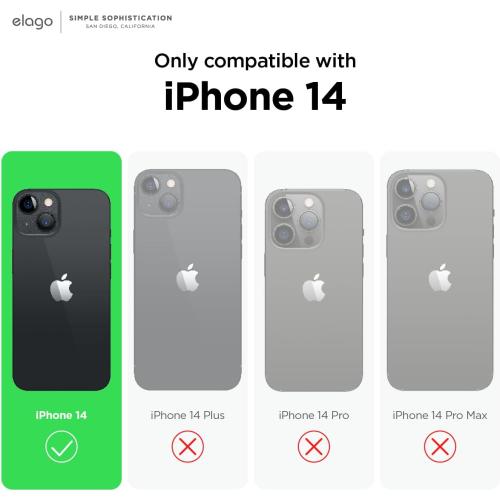 elago Compatible with iPhone 13- Case, Liquid Silicone Case, Full Body Protective Cover, Shockproof, Slim Design, Anti-Scratch Soft Microfiber Lining, 6.1 inch (Cedar Green)