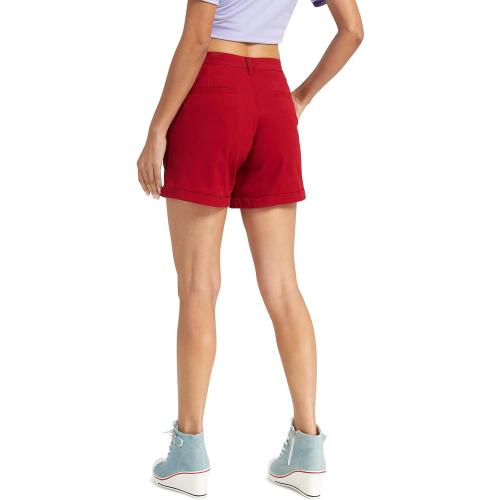 OCHENTA Women's Casual Shorts with Pockets Elastic Waist size 12 Summer Wear