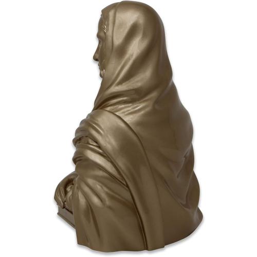 MUSART Exclusive Mona Lisa Statue Home Decor Limited Edition of 100 Urethane Resin with Urethane Glass Coat 10 Inches Height 3 Lbs (Gold)