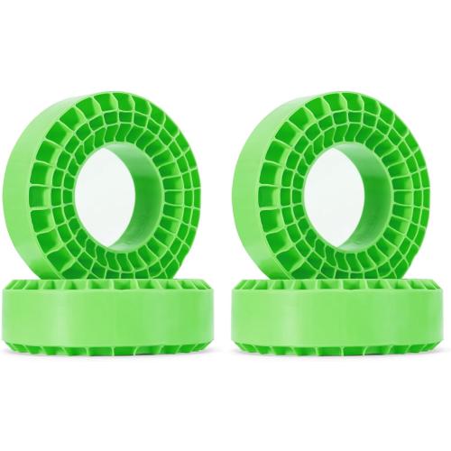 INJORA Silicone Rubber Inserts Foam for 106-108mm 1.9 Tires(Small Green)