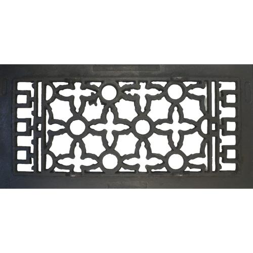 North American Country Home Cast Iron Vent Register (Floor Grate) 8 X 16 inch by NACH