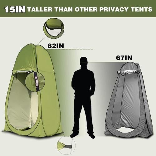 Premium Pop-Up Privacy Tent for Outdoor Showering, Changing, and Personal Use – Lightweight, Quick Setup, Compact Foldable Design