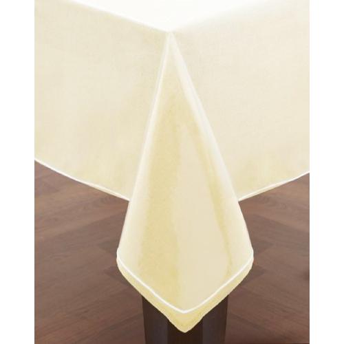 Elaine Karen Clear Plastic Table Cover Protector 100% Waterproof Table Protector Crystal Clear Plastic Tablecloth Cover for Dining Table Heavy Duty Vinyl, 54 x 72 Oval