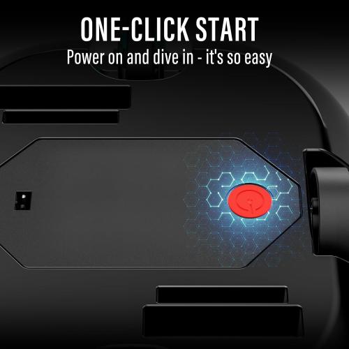 STARRYBOT Robotic Pool Vacuum, Dual-Motor Above-Ground Cleaner(Gray)