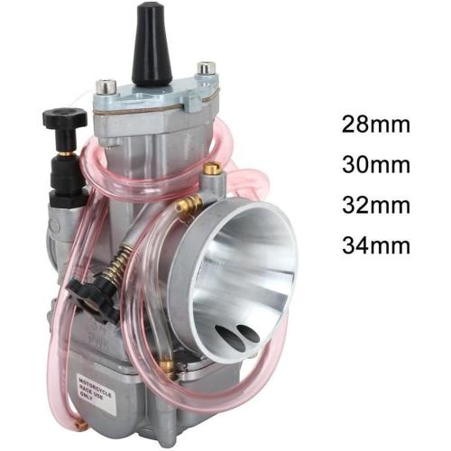 Universal Carburetor for PWK 28 30 32 34 mm 2T 4T with Power Jet Compatible for 75cc-250cc(34MM)