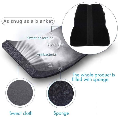 3-Panel Knee Immobilizer Full Leg Support Brace, Aluminum alloy Straight Knee Splint - for Knee Pre-and Postoperative & Injury or Surgery Recovery (Update Size M)