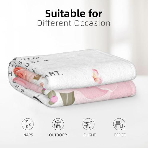 Daughter in Law Gifts Throw Blanket 60X50, Best Birthday/Wedding Gifts for Future Daughter in Law