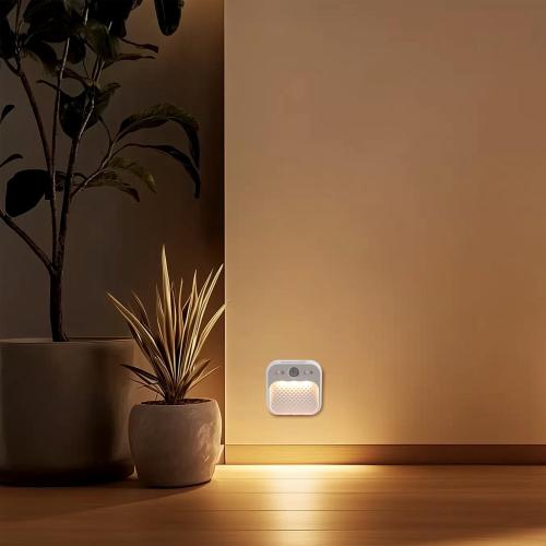 Led Night Light with Motion Detector 2 Pack, Cabinet Light Dimmable with Timer Function, Staircase Lighting 3 Color Temperature 3000/4500/6000K, Hallway Light Rechargeable 600mAh for Children's Room