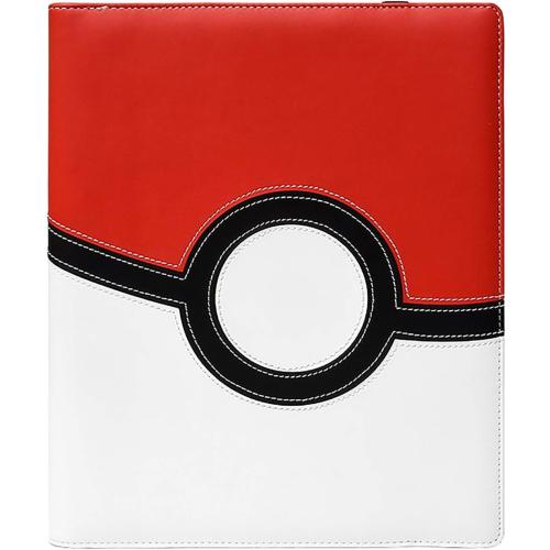 Ultra PRO - Pokémon Poke Ball Premium 9-Pocket Pro-Binder, Collectible Trading Storage Card Accessories Pokemon Design Binder Album