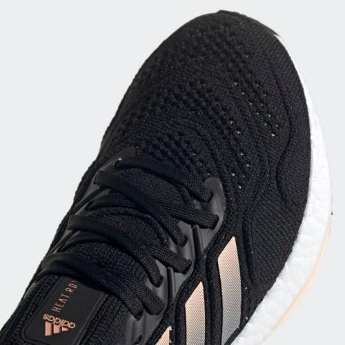 Size 11 color Black white pink adidas Women's Ultraboost 22 Running Shoe