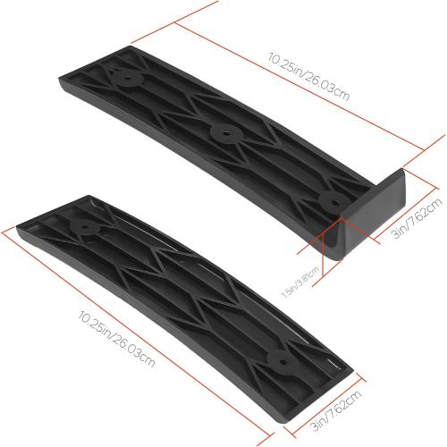 20 pcs Boat Trailer Bunk Slides Kit,Boat Trailer Bunk Slide Pads and Enders Boat Trailer Bunk Slicks for Easier Launching- 16 Pads (3x10)   4 Bunk Enders