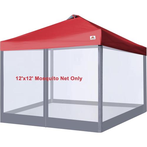 SCOCANOPY Replacement Mesh sidewall for Most 12x12 Canopy Or Gazebo,(Grey)