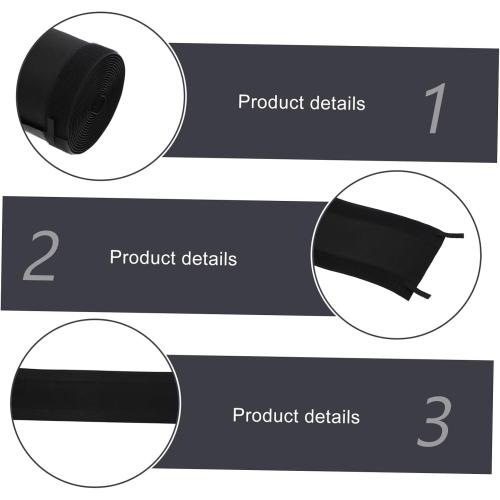 Cable Grip Strip Carpet Protector Self-Adhesive Wire Cover for Management for Desks and Floors No Damage Installation