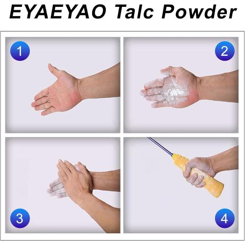 Super Purity Talcum Powder, Extremely Fine Talc Powder for Chalk Painting, Multiple Purpose Talcum Powder Unscented with Excellent Lubrication, for Bike (16 Ounces)