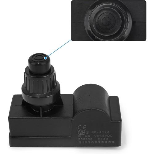 Stanbroil Fire Pit Push Button Ignition Kit with 2 Outlet and Ground Wire for Fire Pit Gas Burner System, AAA Battery