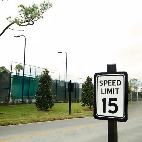 Large Speed Limit 15 MPH Sign, 18x 12 .04 Aluminum Reflective Sign Rust Free Aluminum-UV Protected and Weatherproof