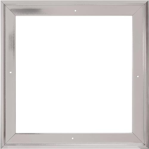 Pixy Canvas Floater Frame 25x25 for 3/4 (0.75) inch Deep Canvas Paintings/Canvas Prints/Wood Canvas Panels/Wall Art/Wall Decor/Home Decor/Artwork (Chrome, 25 x 25 inch, Square)