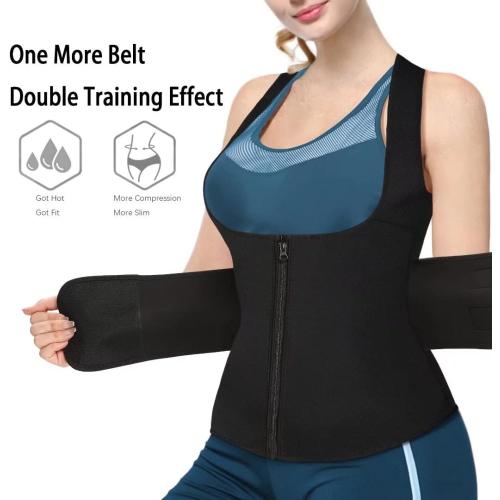 Size 3XL HOPLYNN Neoprene Sauna Sweat Waist Trainer Corset Trimmer Vest for Women Tummy Control, Waist Cincher Body Shaper