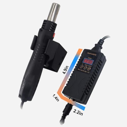 MeFix 8858 Portable Digital Micro Hot Air Rework Station