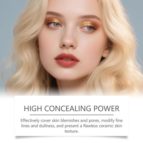 Color Changing Foundation Stick, Portable Travel Size Cover Cream Stick, Medium to Full Coverage Cream Stick Hydrating Makeup (Natural)