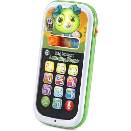 LeapFrog Scout's Ring and Record Learning Phone, Infant Pretend-Play Toy