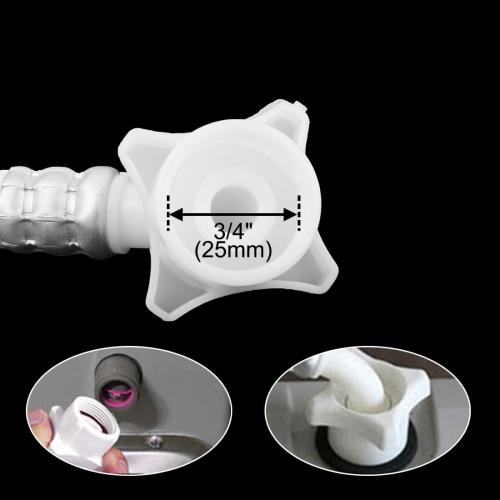 Ruilogod PVC Washer Connector Tube Pipe Washing Machine Inlet Hose 1/2 X 3/4, 4Ft (id: f33 6f3 688 72f d6f