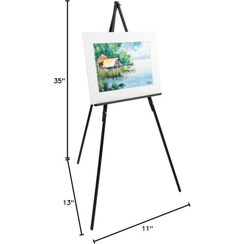 TRIPOD EASEL - LIGHT WEIGHT & EASY ASSEMBLY - MAX HEIGHT: 63.