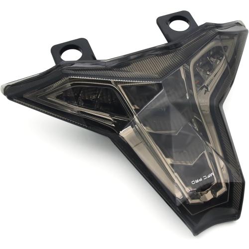 LED Tail Light Integrated Brake Stop Turn Signal Light Smoked Lens For KAWASAKI 2024-2025 ZX-6R(636)/zx6r krt edition For KAWASAKI 2021-2025 ZX-10R & ZX-10RR