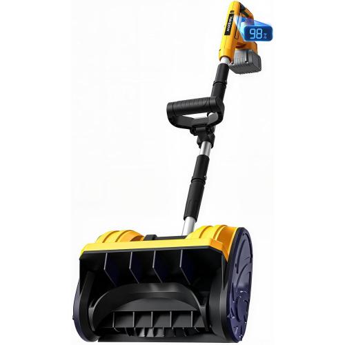 Cordless Snow Shovel Compatible for DeWalt 20V Battery with Brushless Motor, 12'' Cordless Snow Blower, Electric Snow Thrower,6.2 Clear Depth with Front Handle for Deck,Patio