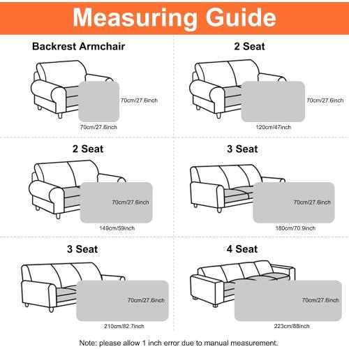 Smiry Couch Cover for Dogs Washable, Non Slip Fuzzy Pet Couch Covers for 3 Cushion Sofa Pet Friendly, Thick Soft Sofa Slipcovers Cushion Protector (Dark Grey, 27.6 x 59)