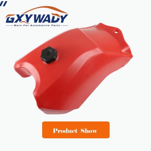 GXYWADY Plastic Fuel Tank with Gas Cap Fuel Gas Tank Replacement for TRX300 Fourtrax 300 1988-1992 Red