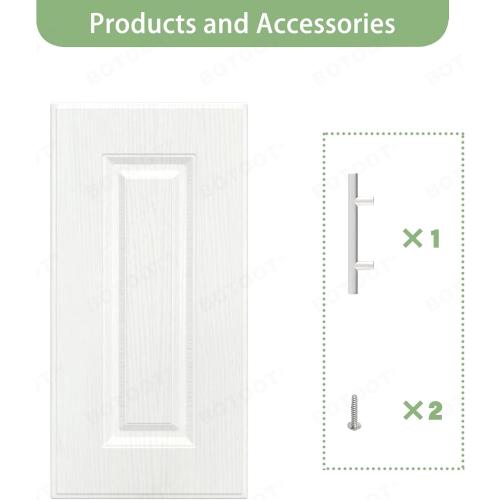 Built-in Cabinet Doors - Cabinet Doors for Kitchen, Living Room, Bedroom, Bathroom - 24 Inch High (White Texture, 12 Inch Wide)