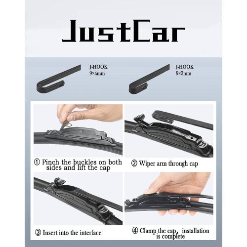 28  14 Windshield Wiper Blades for Toyota Corolla 2020-2022,Corolla Hatchback 2019-2025,Hyundai Elantra 2011-2016, Original Equipment Automotive Replacement Windshield Wiper Blades (Set of 2)