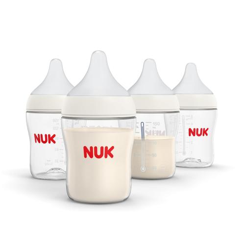 NUK Perfect Match Natural   Anti-Colic Bottle, 5 oz, 4 Pack