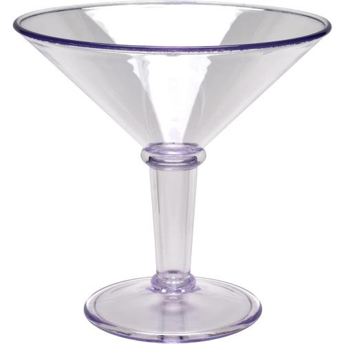 48oz G.E.T. Shatterproof Plastic Jumbo Martini Cocktail Glass, BPA Free, 48 Ounce, Clear