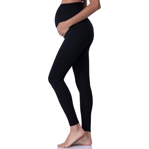 Size XL POSHDIVAH Women's Maternity Leggings Over The Belly Pregnancy Yoga Pants Active Wear Workout Leggings