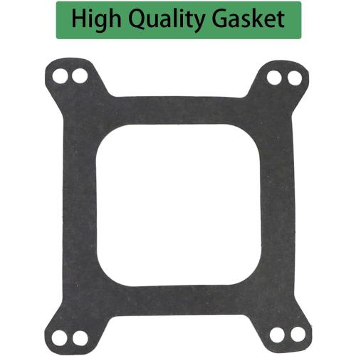 Intake manifold adapter Replace for TBI 5.7 350 adapts a small block 1.75 bore throttle body injection 1 thick Fits Pattern 4-barrel Manifold Alloy Durable