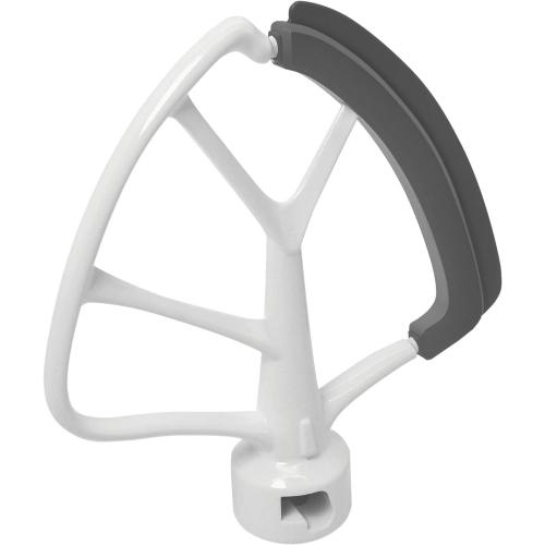 4.5-5 Quart Flex Edge Beater for KitchenAid Tilt-Head Stand Mixers White