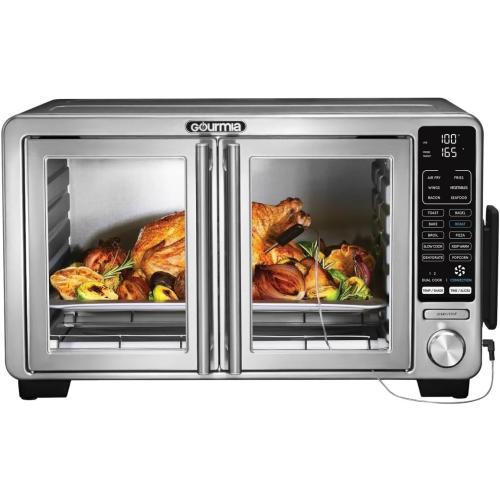Gourmia XL Digital Air Fryer Toaster Oven with Single-Pull French Doors
