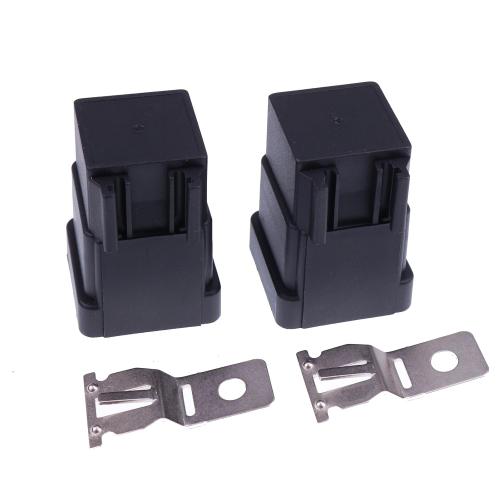 IEQFUE 2PCS Magnetic Starter Relay Switch 6670312 5 Pin (12V 50A) Compatible with John Deere Hella 4RD 931 410, 4RD 931 410-08 007794301 H41410081 933332201