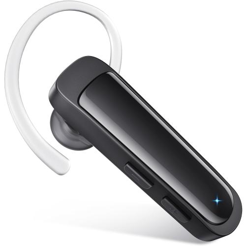 Bluetooth Headset Wireless Earpiece Single Ear Earphones with Microphone