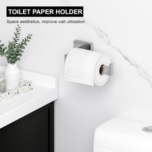 20-Pieces Brushed Nickel Bathroom Accessories Set, 23.6 Inch Bath Towel Bar Set, Stainless Steel Bathroom Hardware Set, Towel Racks for Bathroom Wall Mounted.