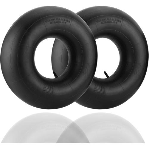 SPORYOUTH Replacement Tire Inner Tubes 15x6-6 and 20x8/10-8, Heavy Duty for Lawn Mowers, Tractors, Wheelbarrows and Others