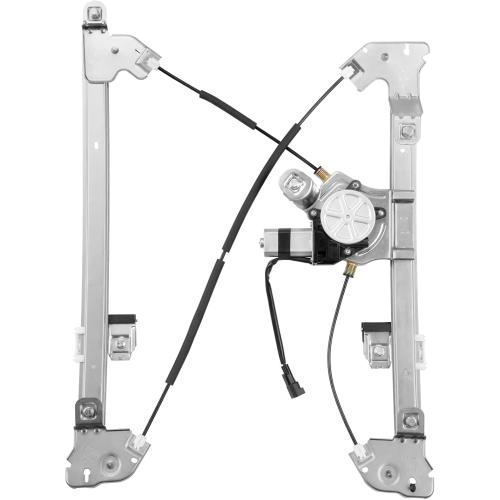 Obaee Window Regulator with Motor Front Left Driver Side, Replace 741-428 | Compatible with Ford F-150 2004-2008, Lincoln Mark LT Base 2006-2008, Standard Cab or Crew Cap, Only with 43.5'' wide doors