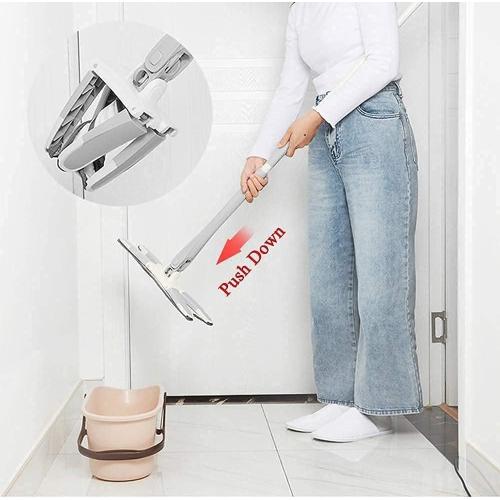 Whirlwind Dust Collector Floor Surface Cleaning Mop Automatic 360 Degree Rotating Spin Brush Hand Push Sweeper Broom for Home Office