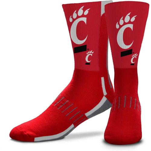 2 Pack Size Large For Bare Feet NCAA Adult State and University Crew Socks - Polyester blend - Unisex - High-performance socks provide