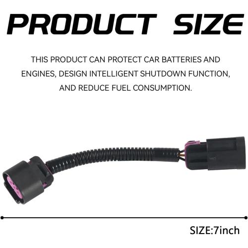 Auto Start Stop Eliminator for 2013 2014 2015 2016 2017 2018 Chevy Traverse Equinox Malibu Blazer XT5 GMC Cruze Accessories, Start Stop Eliminator/Disable/Delete/Disabler(Big Plug)